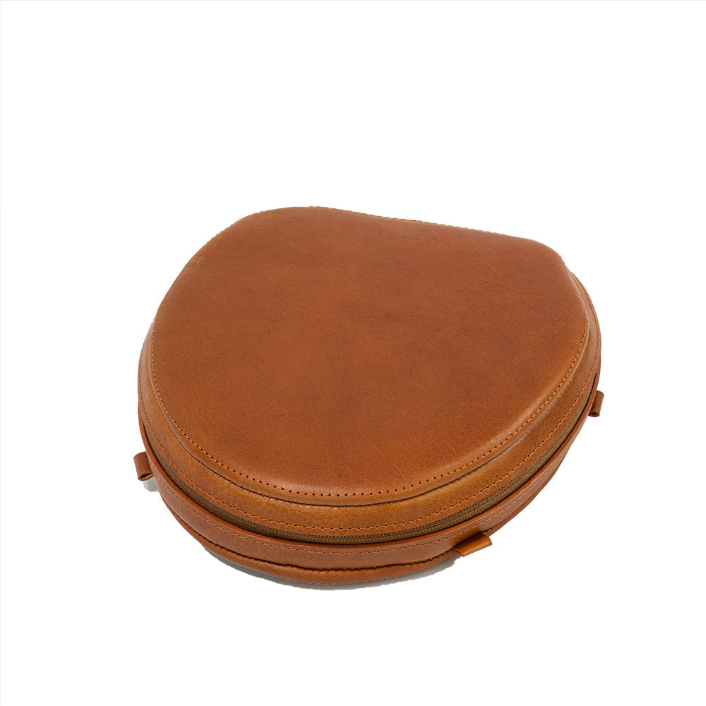 Leather Case for AirPods Max (Tan)-1